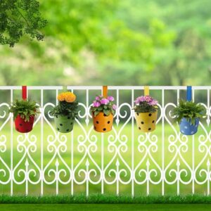 TrustBasket Round Railing Pots